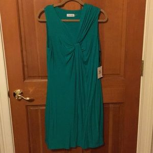 Green Calvin Klein dress